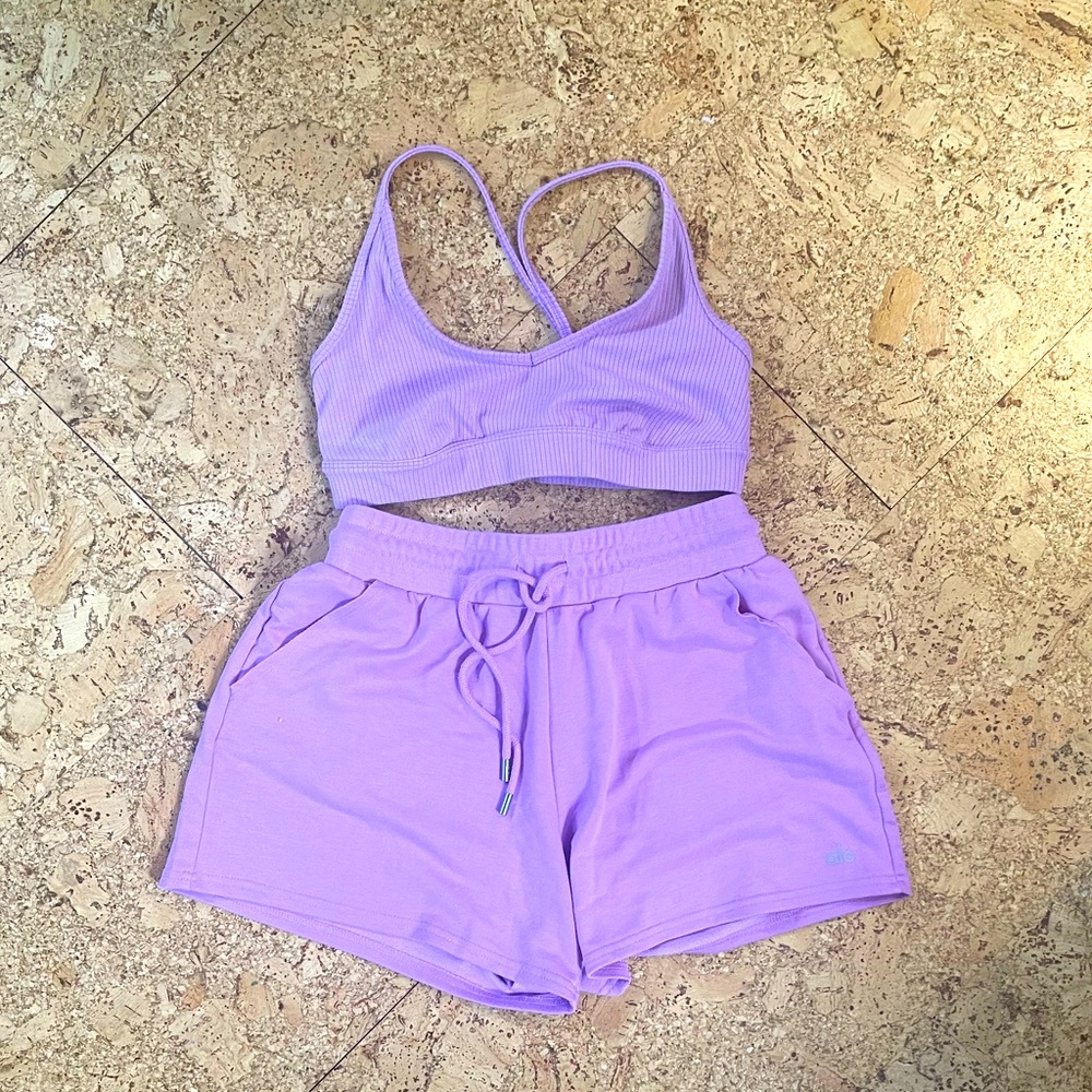 Aloyoga set. Worn once.